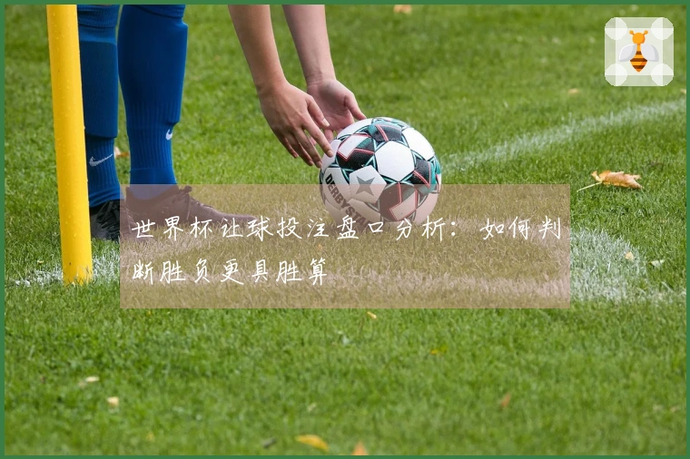 世界杯让球投注盘口分析：如何判断胜负更具胜算